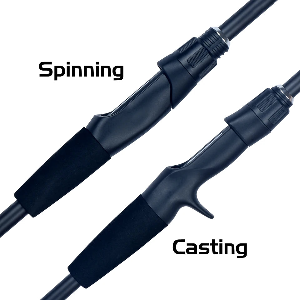 FLENHAI Spinning Baitcasting Travel Carbon Mini Fishing Rods 1.8~2.4m Casting Weight 5-30g M Fast Lure Goods For PHISHGER Pole