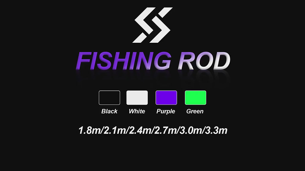 Sougayilang 4 Colors Telescopic Fishing Rod 1.8m-3.3m Glass Fiber EVA Handle Carp Spinning Rod Fishing Pole Fishing Weight 5kg